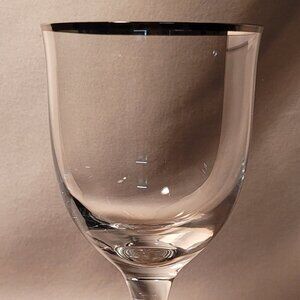 Noritake Paris Platinum Wine Glass (6 5/8" tall) PERFECT!